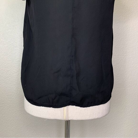 Forever 21 Black Ruffle Women’s Top - Picture 7 of 12
